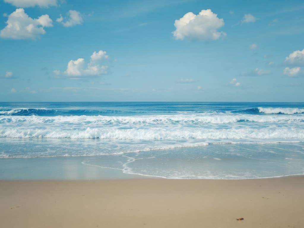 Scenic view of the Atlantic Ocean
