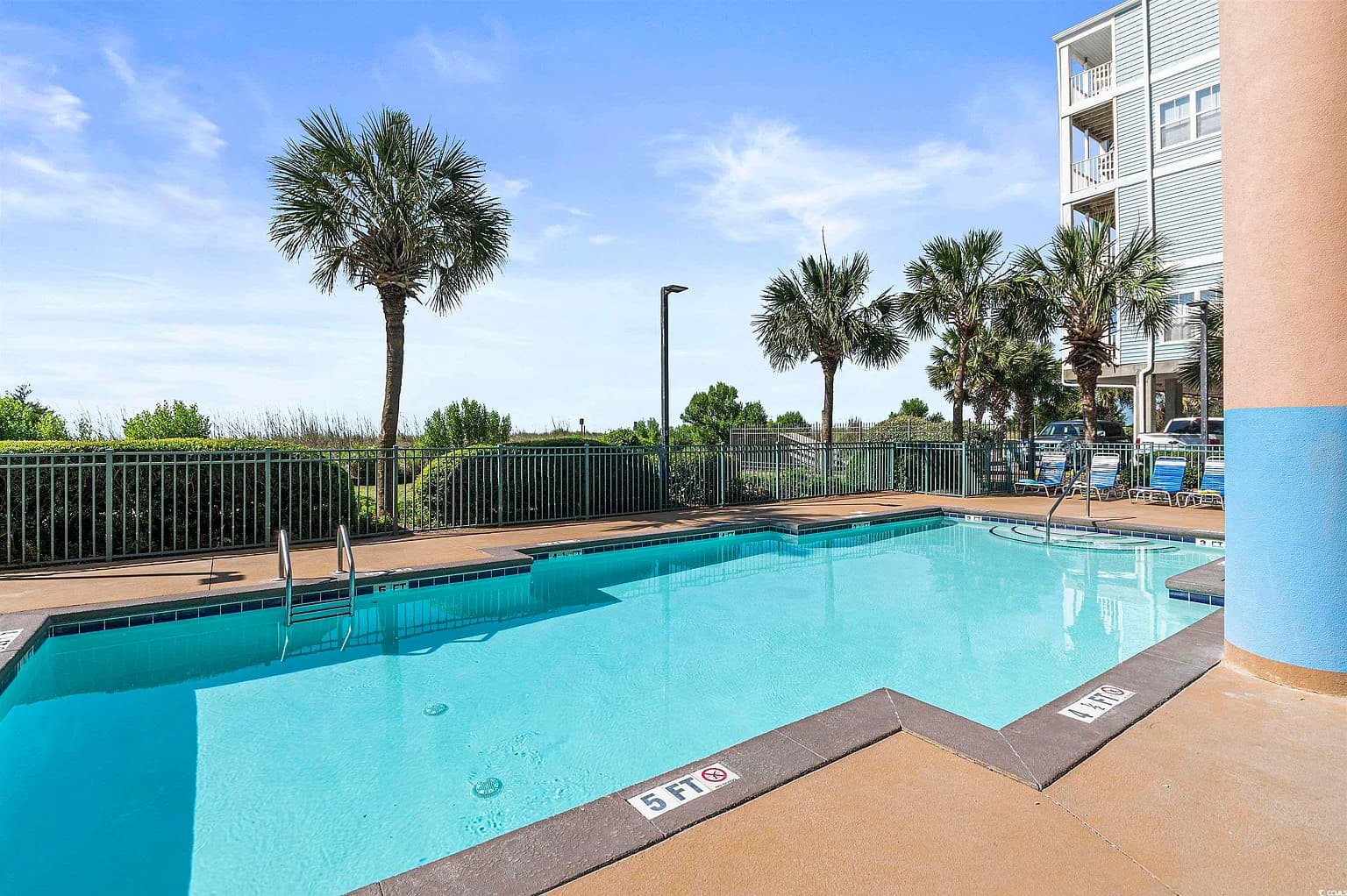 Resort-style pool