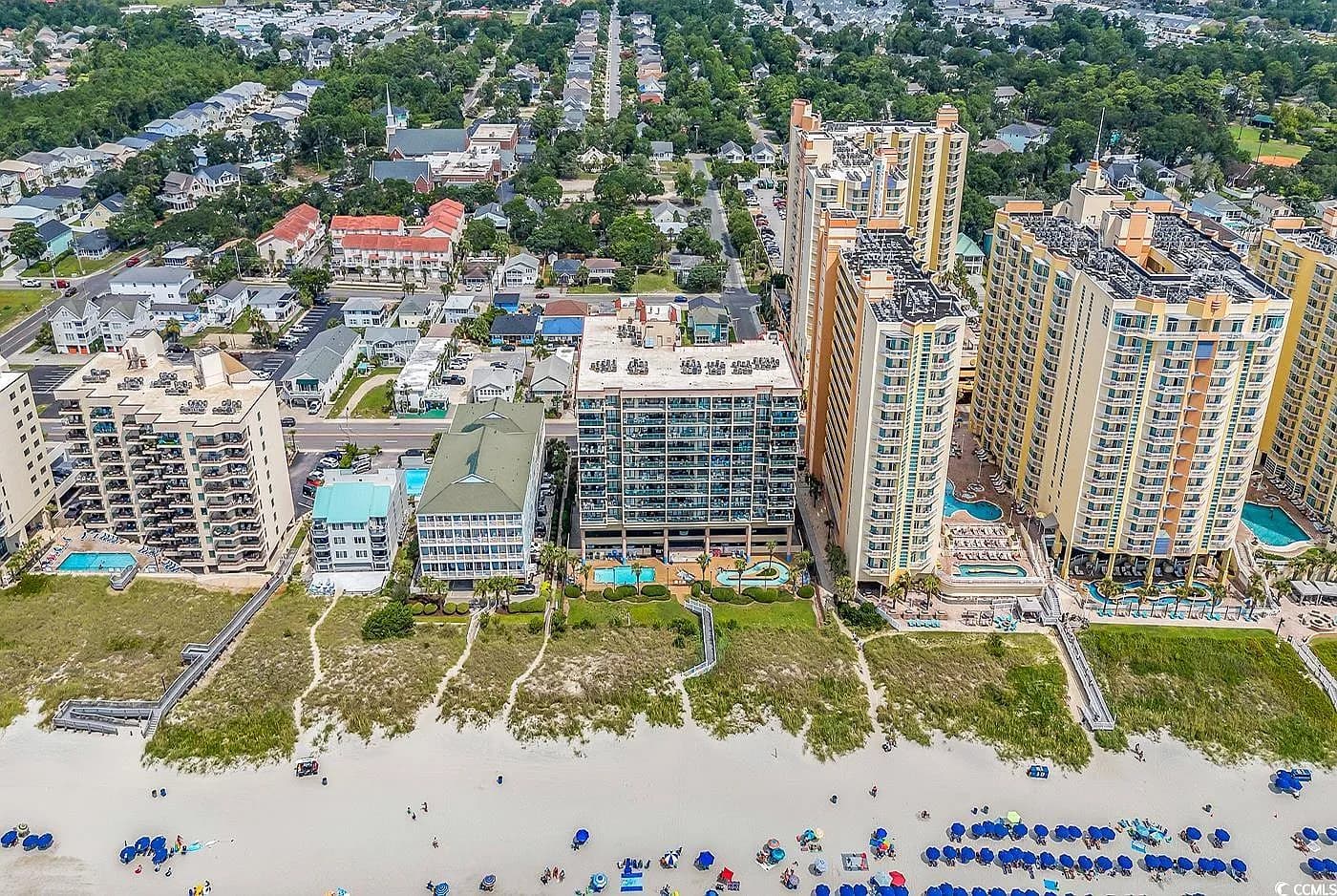Beautiful exterior view of our beach condo